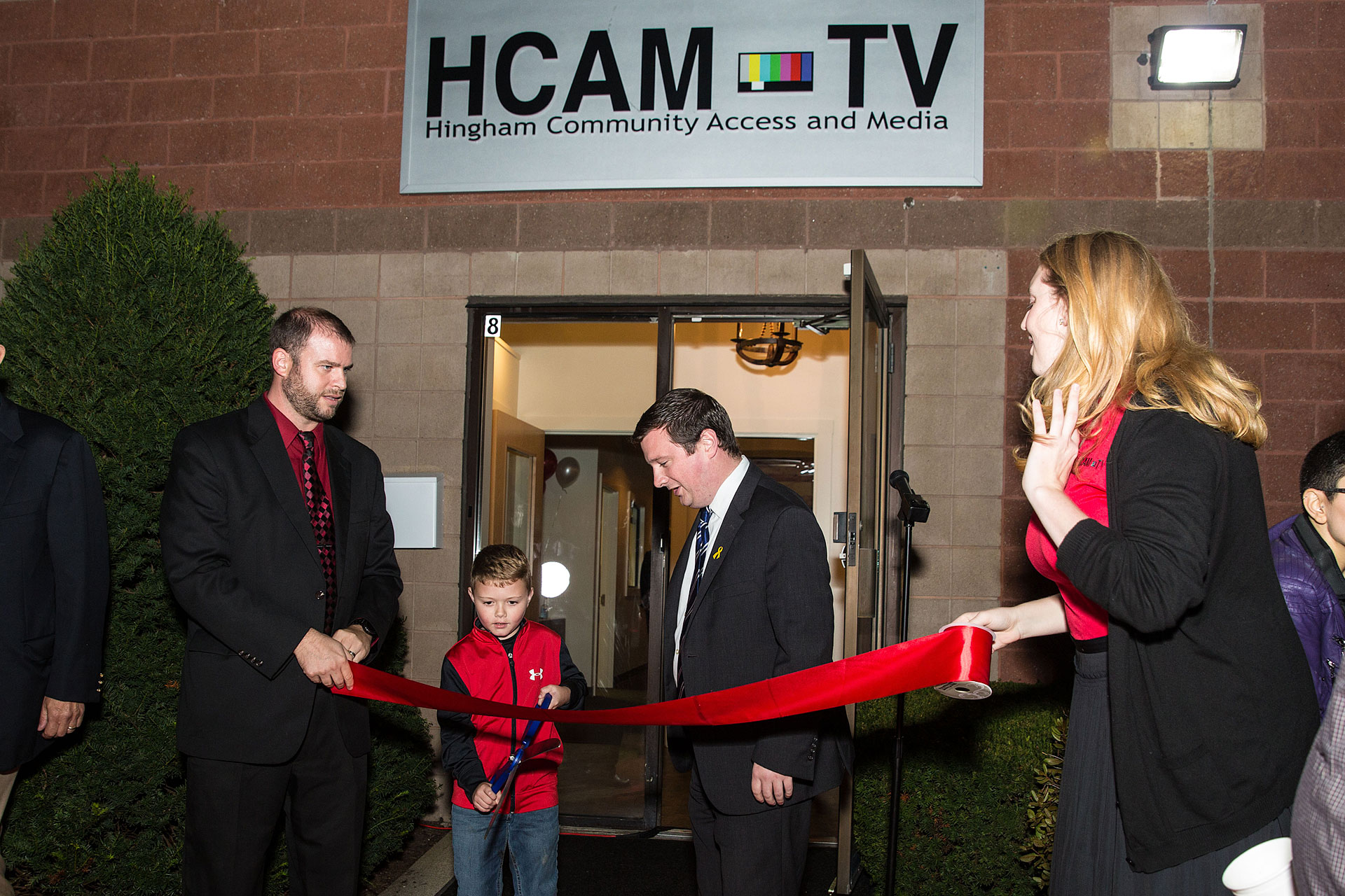 Hingham Community Access Media Ribbon Cutting Ceremony with MA State Senator Patrick O'Connor 